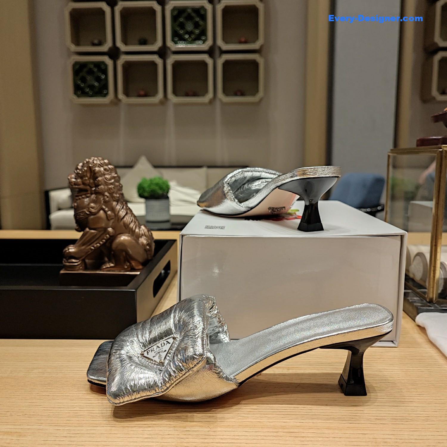Pra*a macaron series explosive sandals