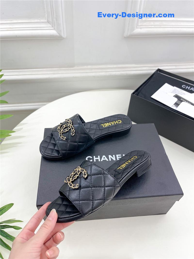 CC counter classic double C buckle slippers
