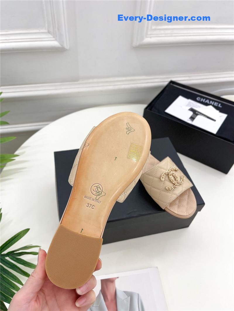 CC counter classic double C buckle slippers