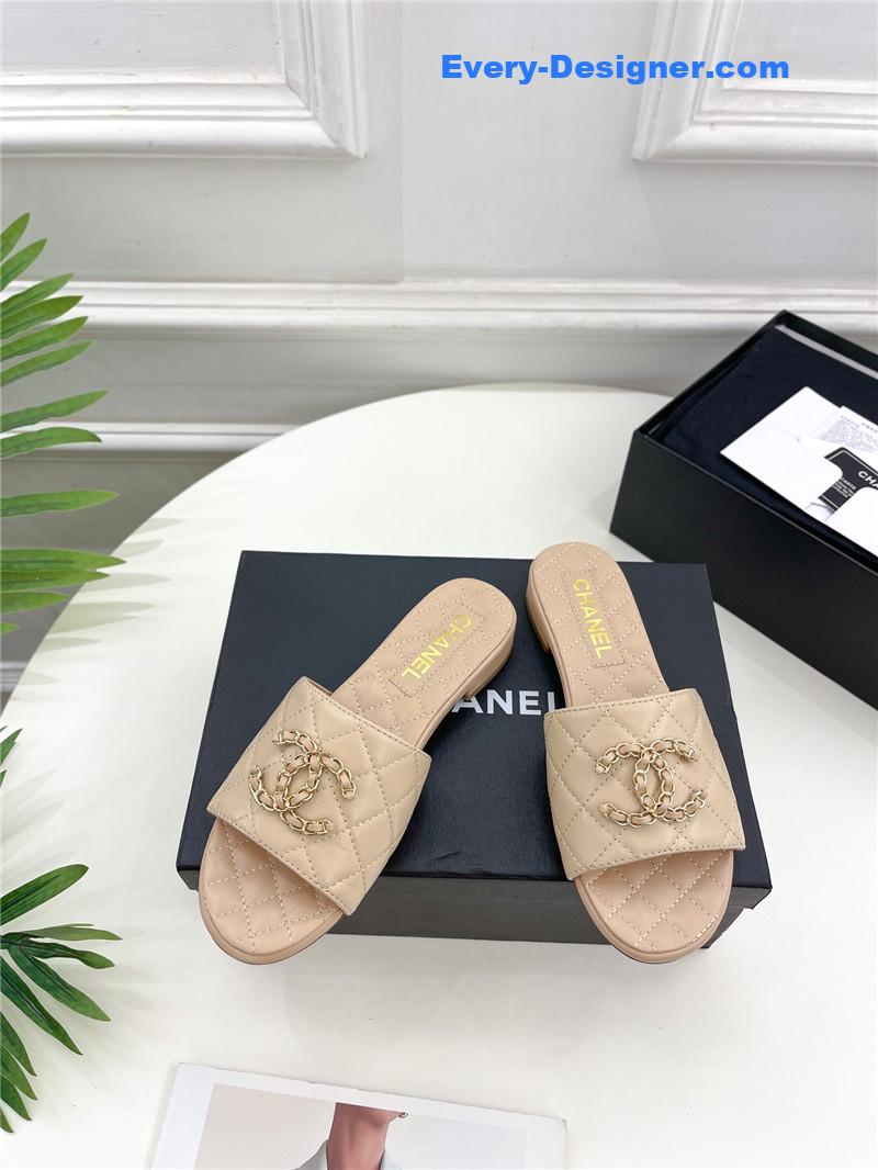 CC counter classic double C buckle slippers
