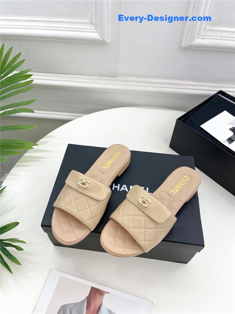 CC counter classic double C buckle slippers