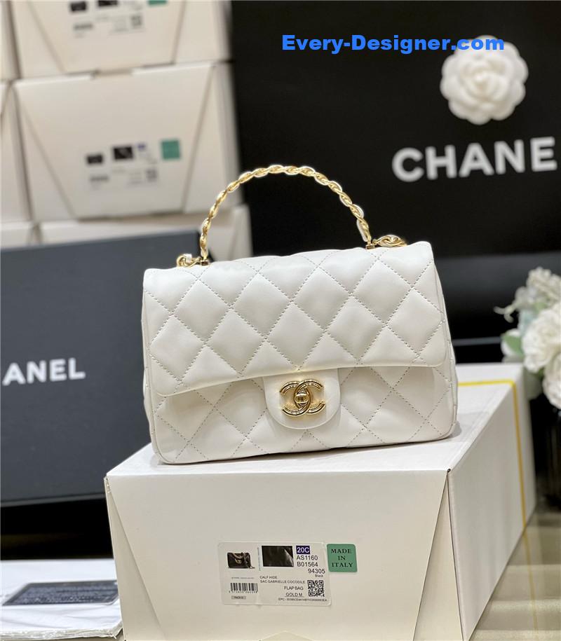 Ch**el cf mini lambskin bag