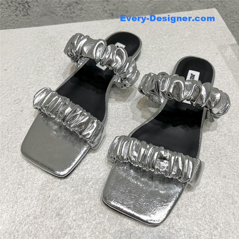 jil sander spring and summer new catwalk sandals