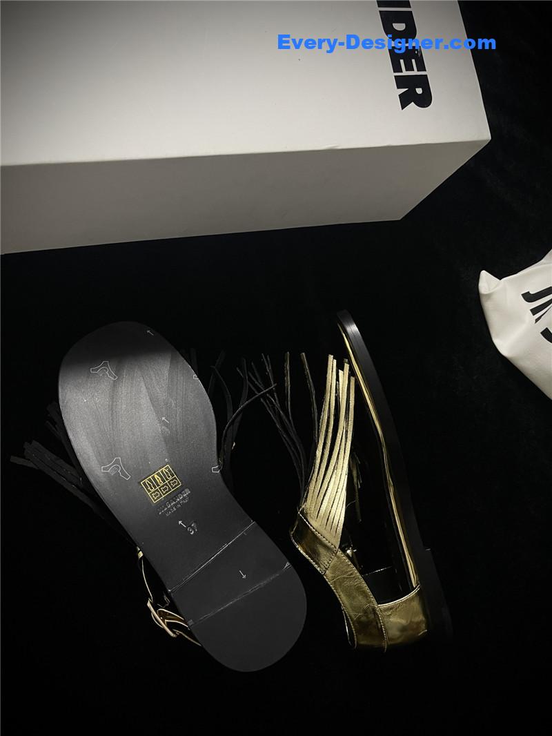 jil sander fashion tassel sandals