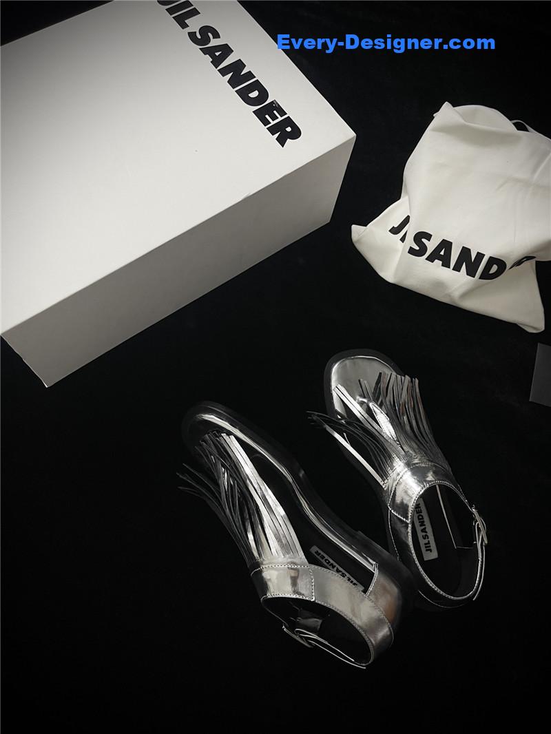 jil sander fashion tassel sandals