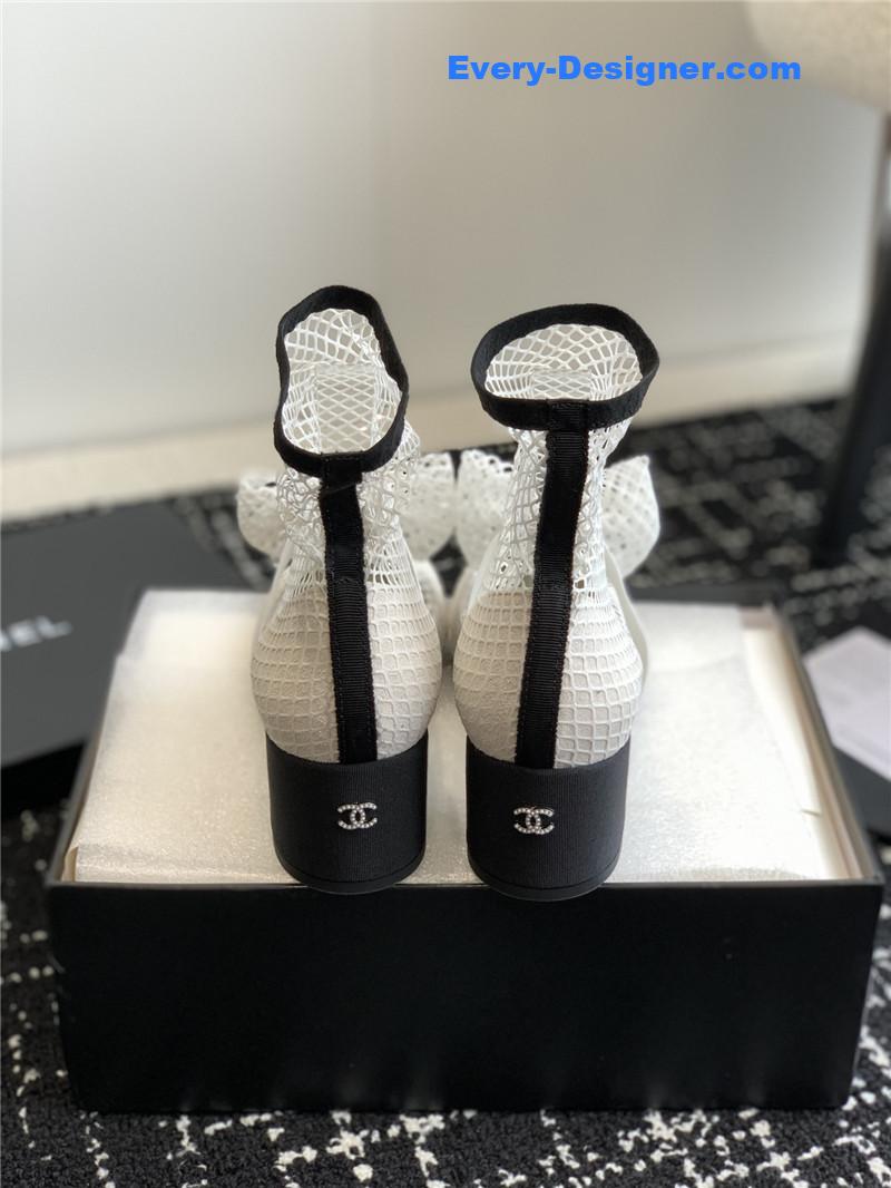 CC new Mary Jane mesh drill boots
