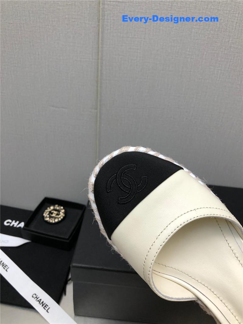 CC Mary Jane hollow wedge sandals