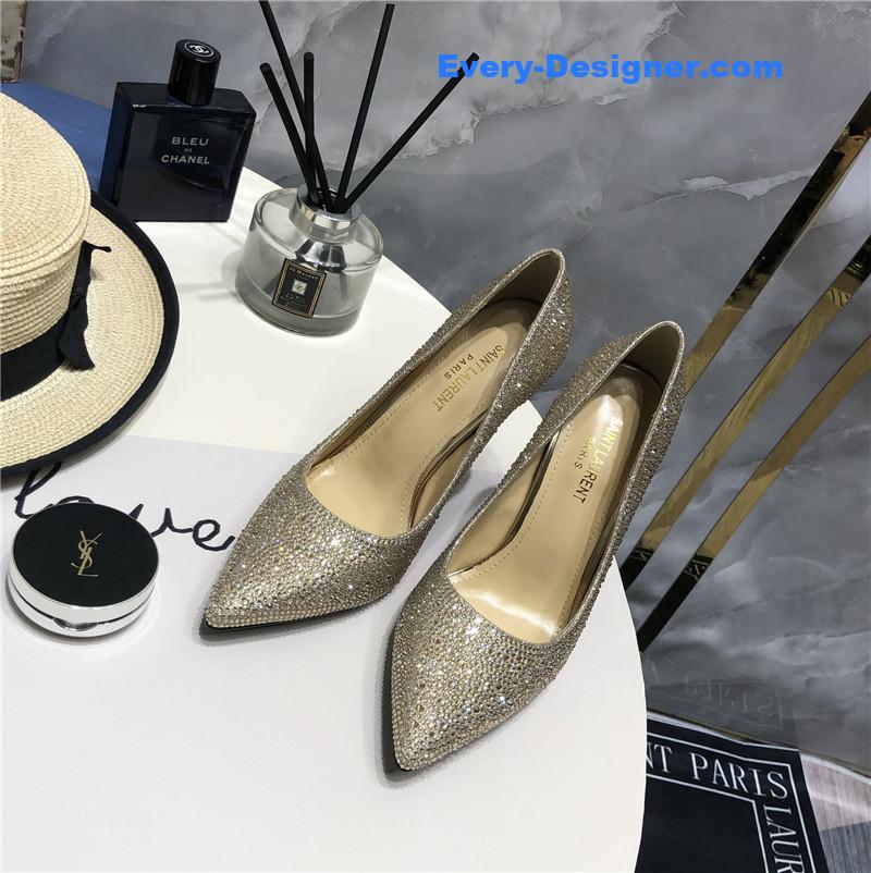 y51 new full D1am0nd y51 heel shoes