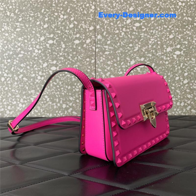 Va1e*ntin0 garavani rockstud23 small leather bag