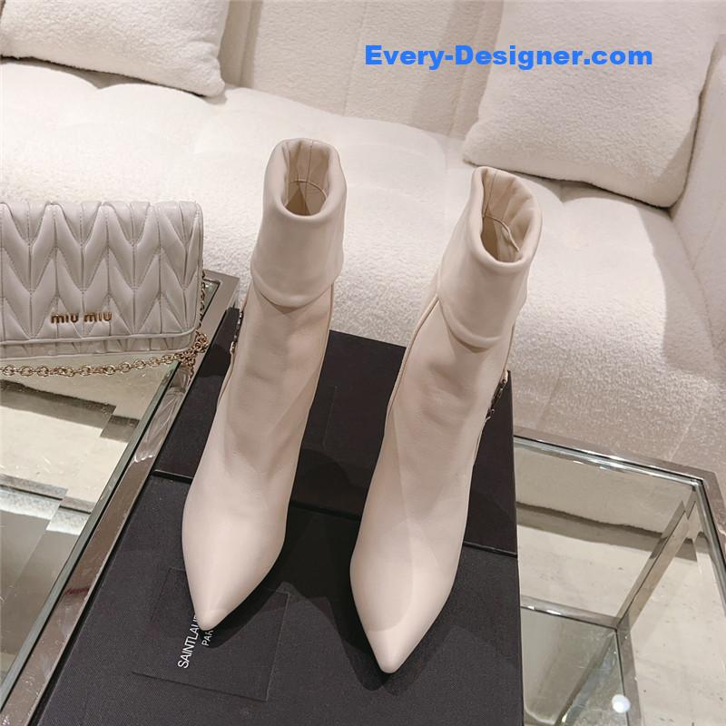 Y51 side pull boots ankle boots