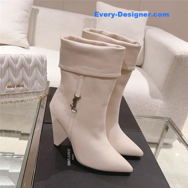 Y51 side pull boots ankle boots