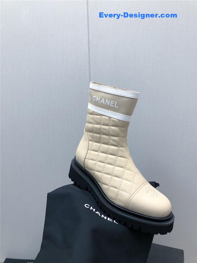 CC classic c embroidery ankle boots