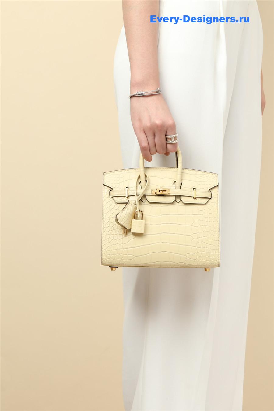 H**me5 birkin kelly 20 alligator bag