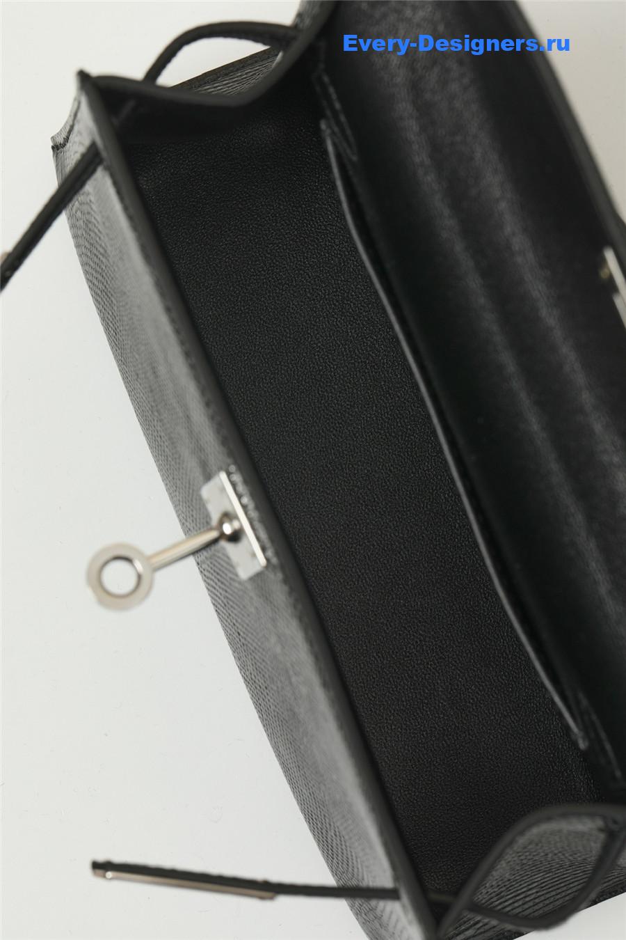 H**me5 lizard mini kelly 19 black