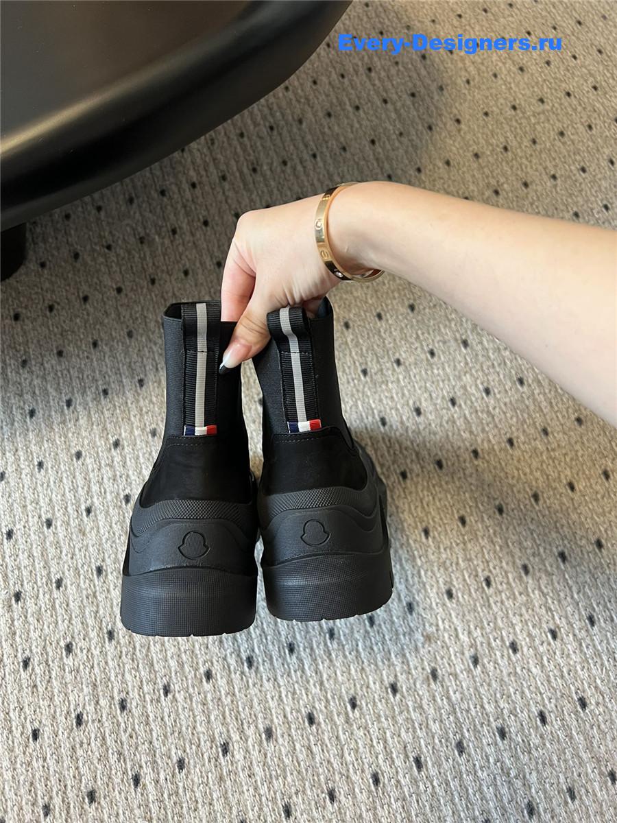 Moncler Outdoor Off-Road Boots Black