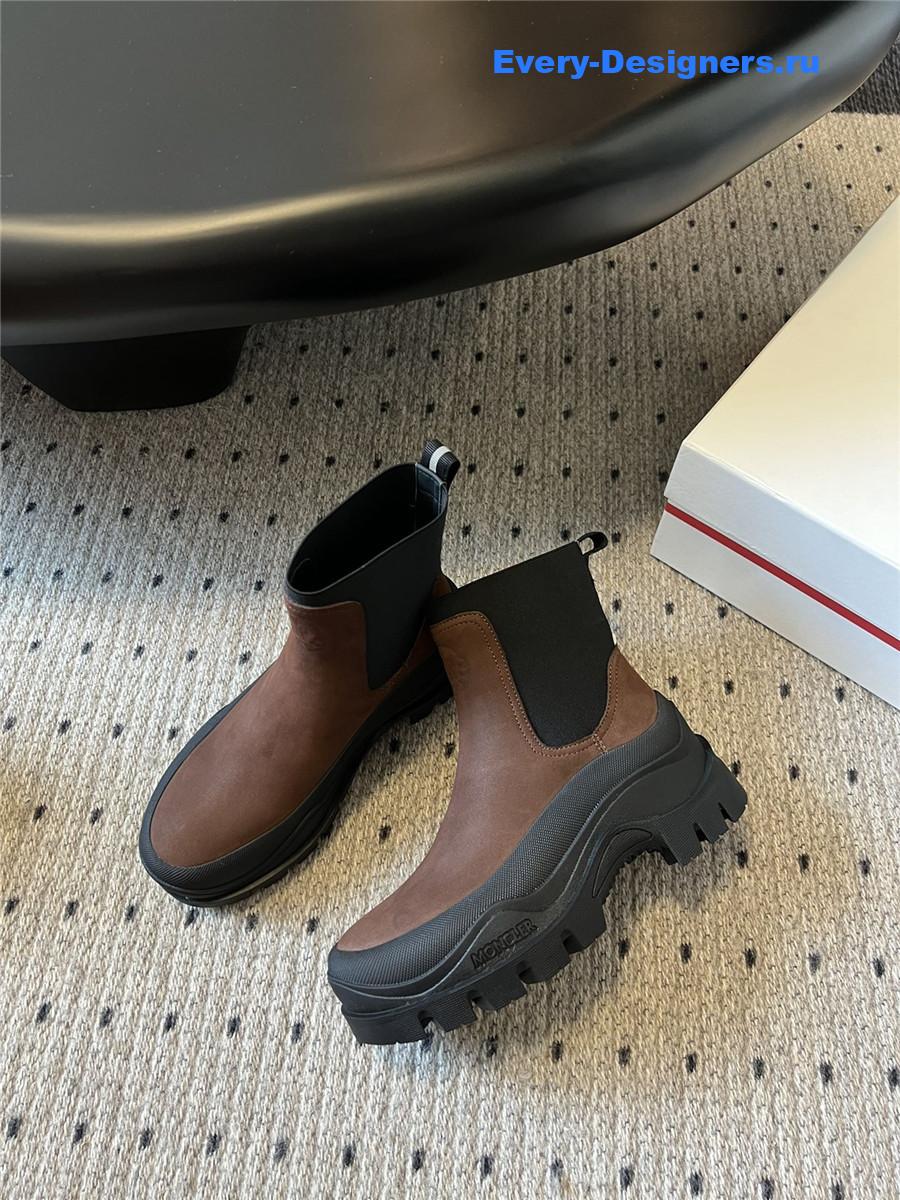 Moncler Outdoor Off-road Boots in Brown