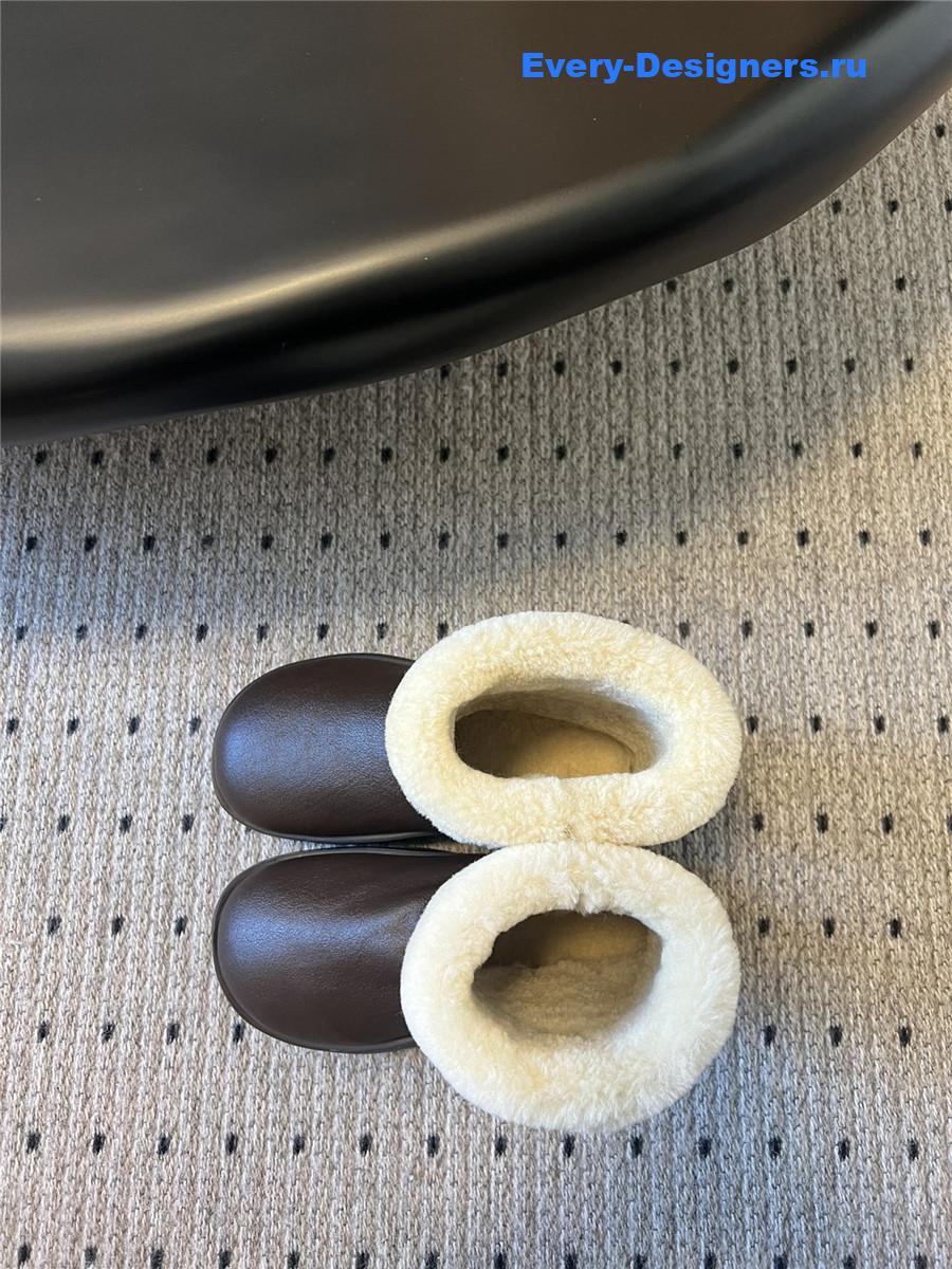 b0tt*ga Ven*ta round toe snow boots