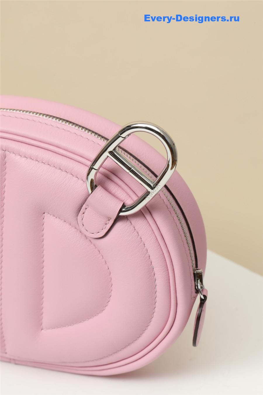 H**me5 in the loop belt bag pink