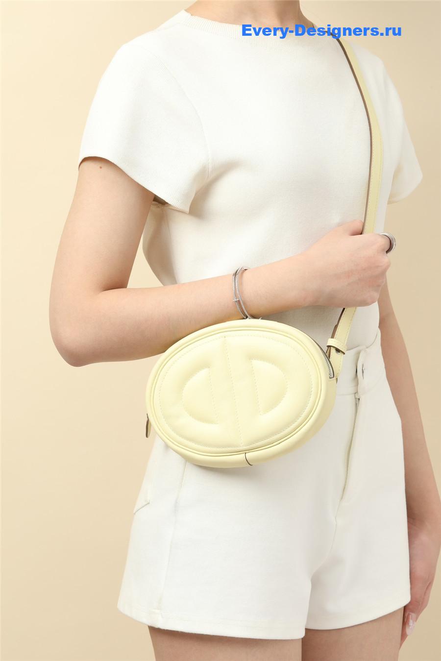 H**me5 in the loop belt bag yellow