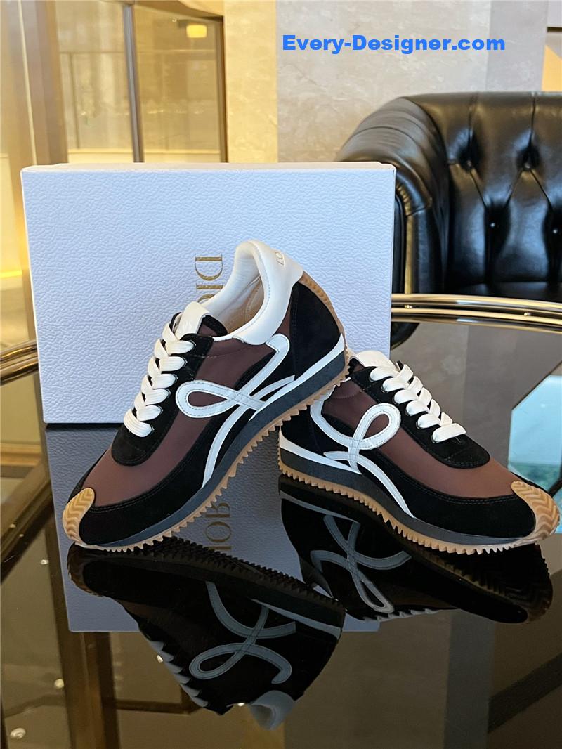 L0ew* classic logo sneakers
