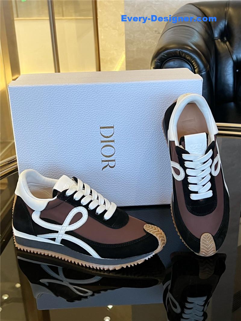 L0ew* classic logo sneakers