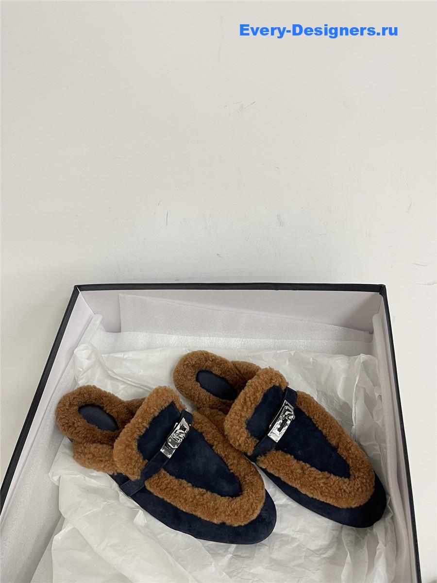 H**me5 kelly wool slippers
