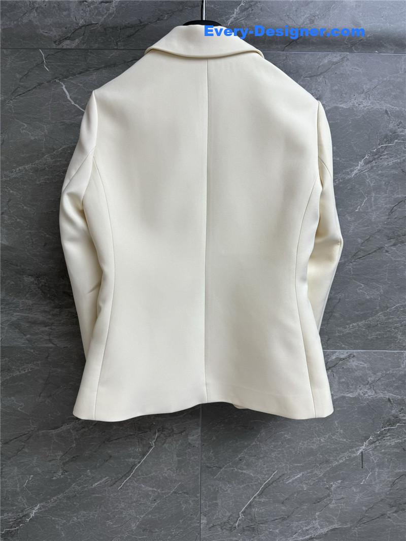 D10r lapel single-breasted suit jacket