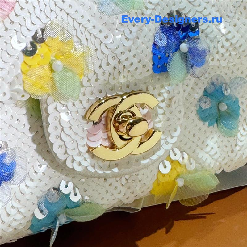 Ch**el limited sequin bag cf bag
