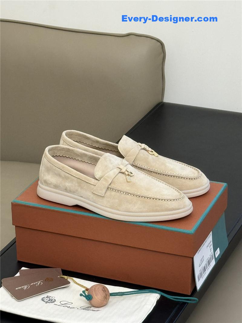 L0r0 P1ana walk cashmere loafers
