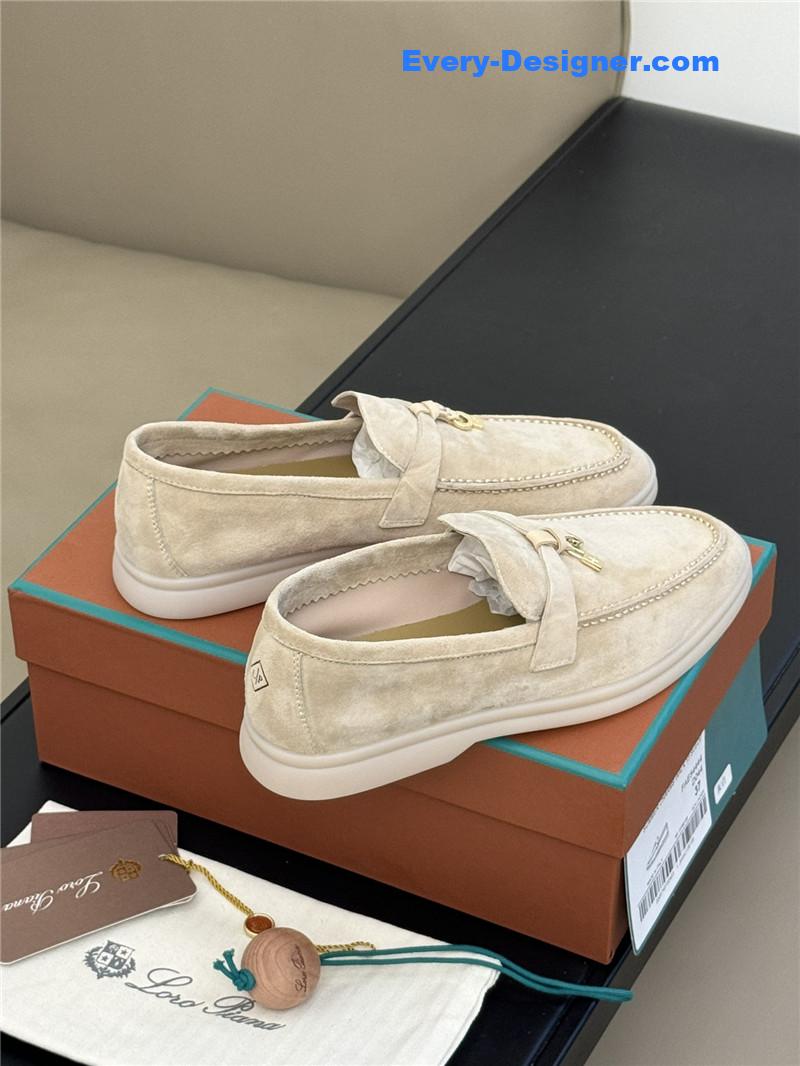 L0r0 P1ana walk cashmere loafers