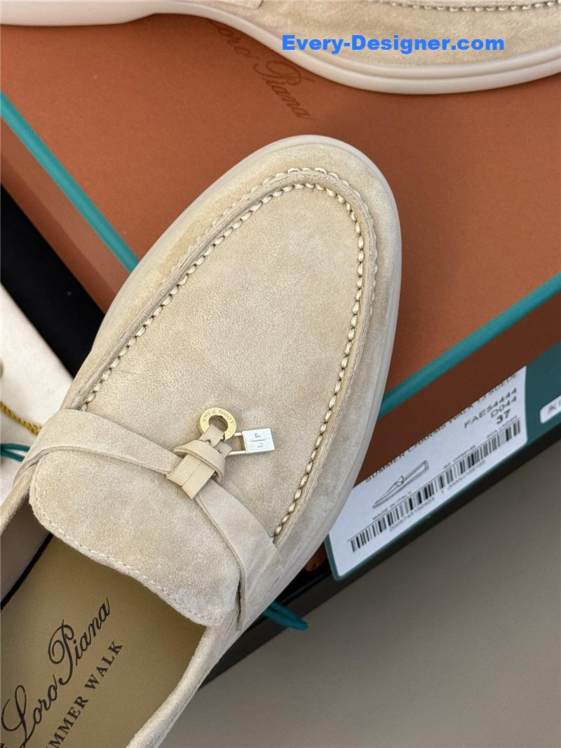 L0r0 P1ana walk cashmere loafers
