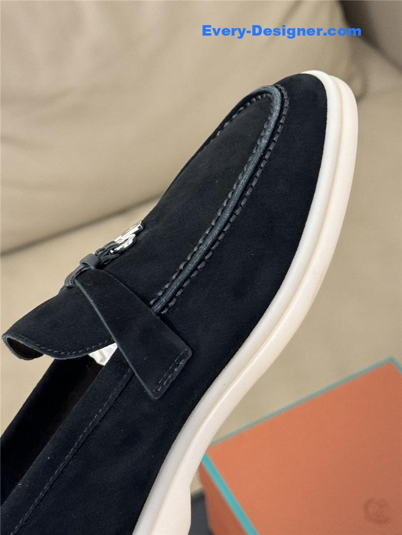 L0r0 P1ana walk cashmere loafers
