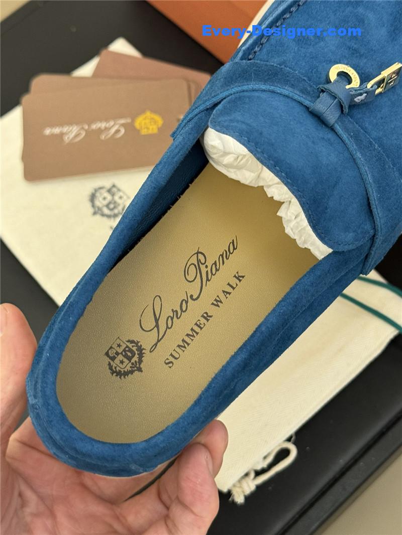 L0r0 P1ana walk cashmere loafers