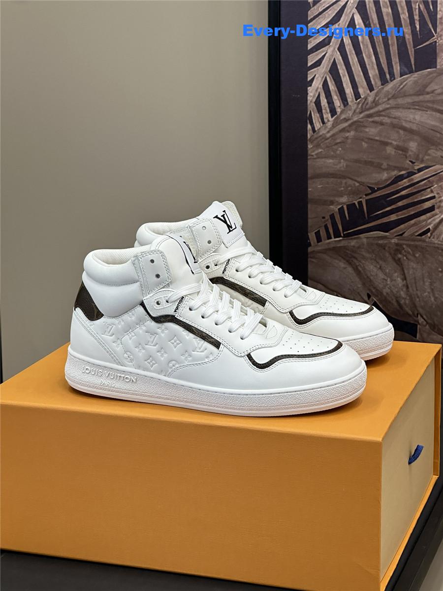 l0vis Vvtt0n lv stadium high-top sneaker white