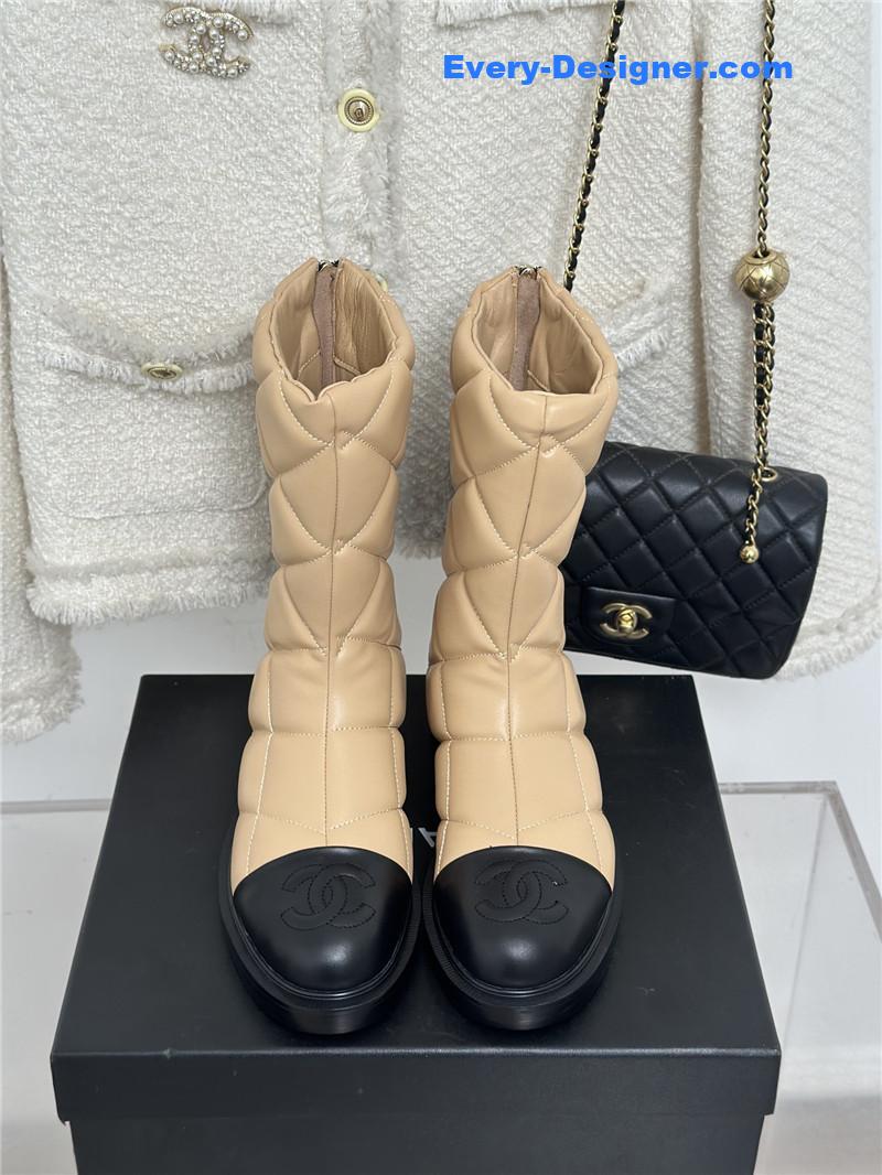 CC rhombus platform boots