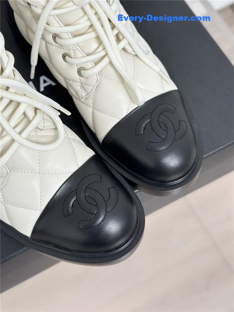 CC rhombus platform boots