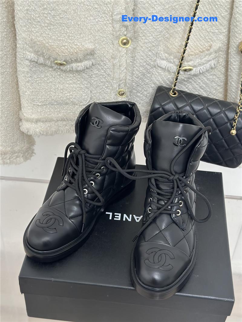 CC rhombus platform boots