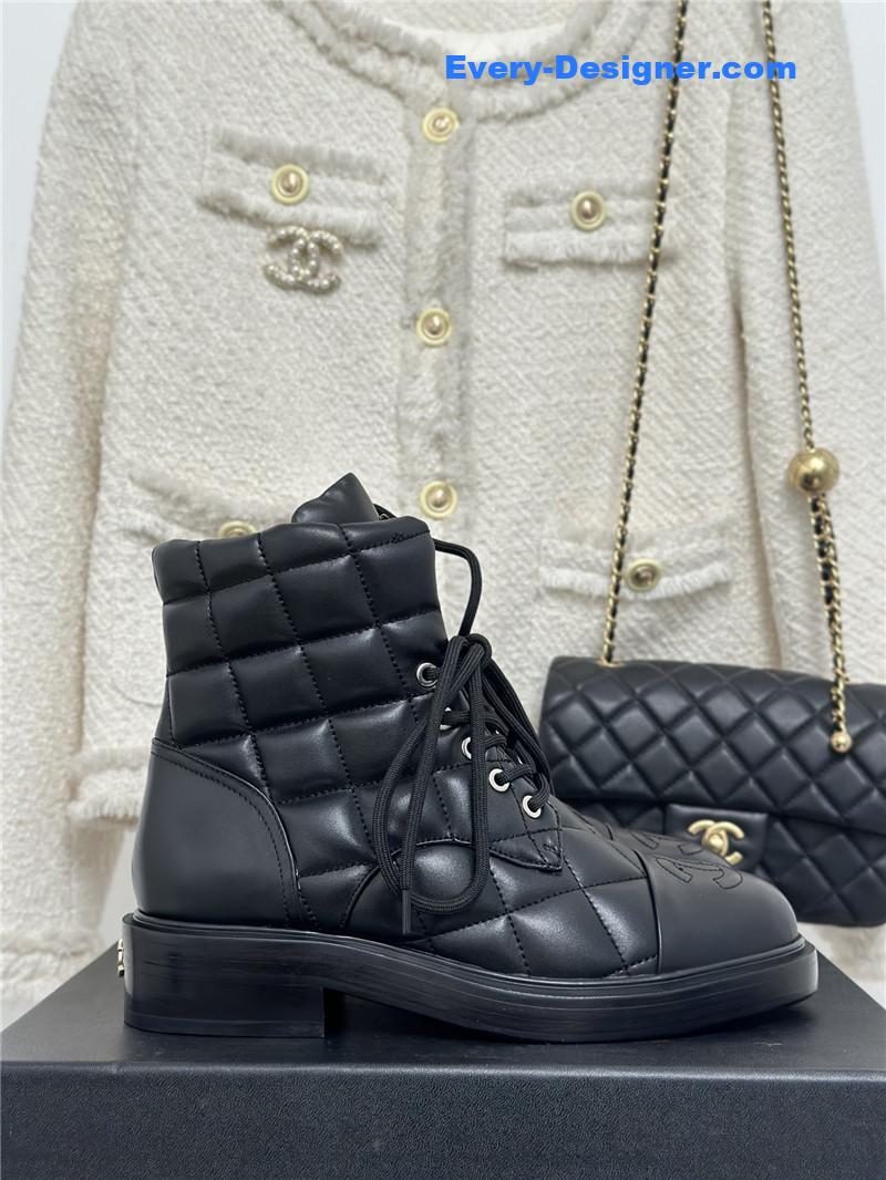 CC rhombus platform boots
