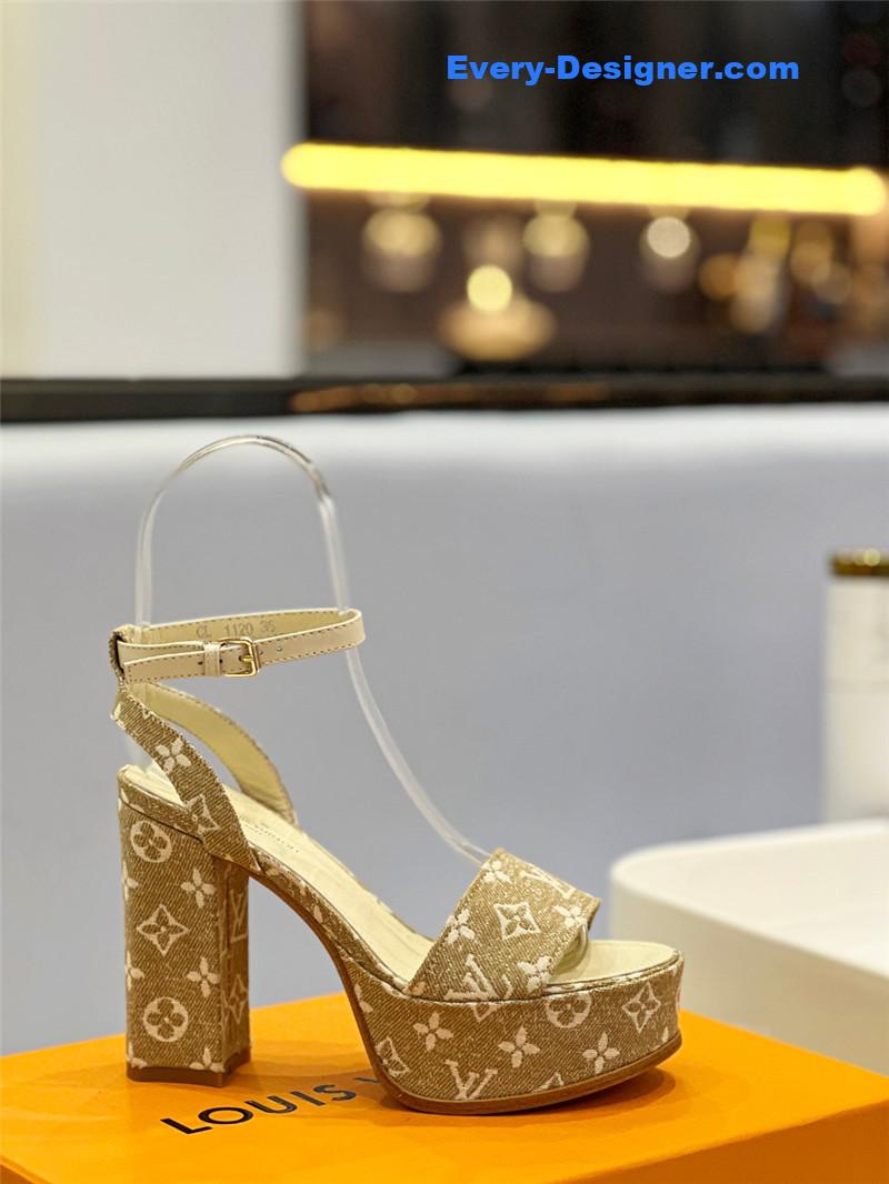 l0vis Vvtt0n lv high imitation platform high heel sandals