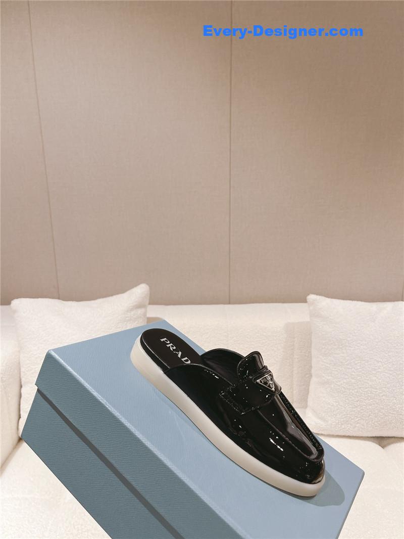 Pra*a spring and summer new slip-on loafers