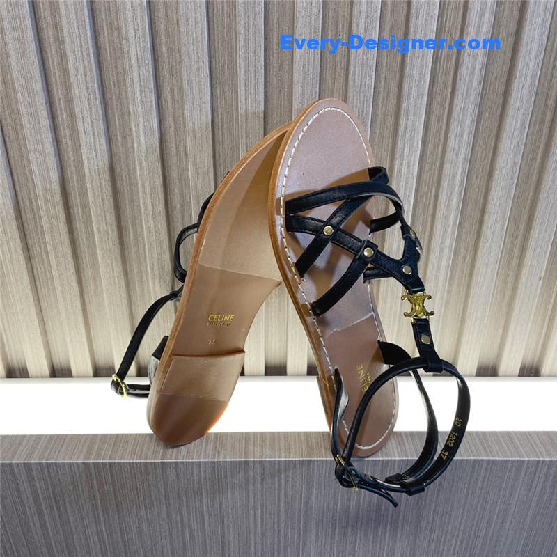 Ce1i*e arc de triomphe british style sandals