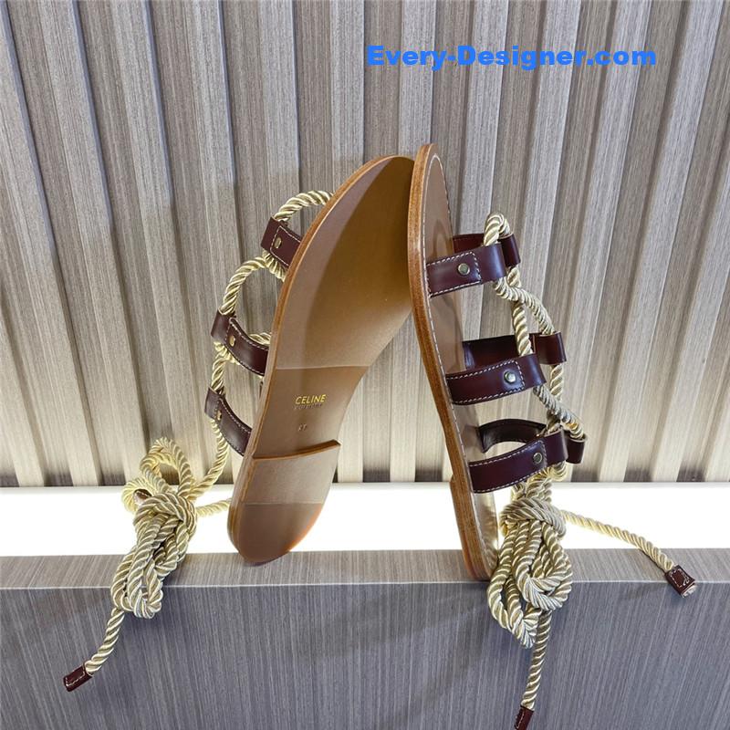 Ce1i*e arc de triomphe british style sandals