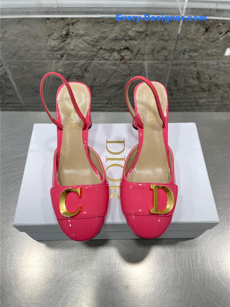 D10r new baotou chunky heel sandals