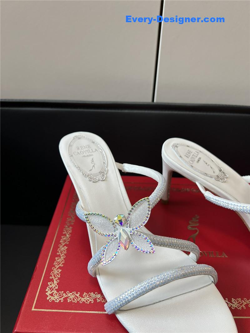 a Summer new butterfly sandals