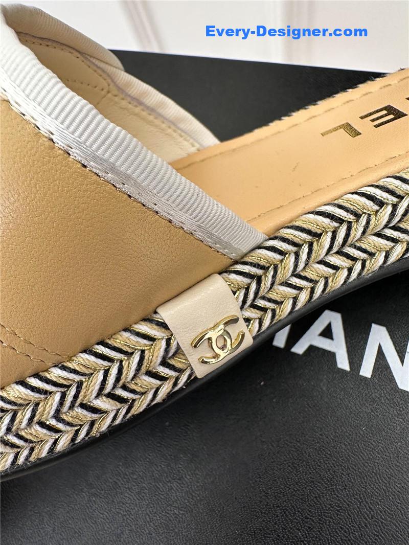 CC velcro lazy slippers