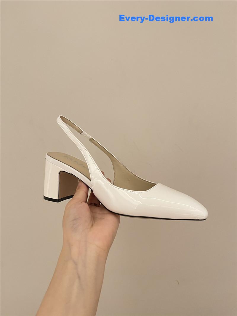 Pra*a new vintage mid heel sandals