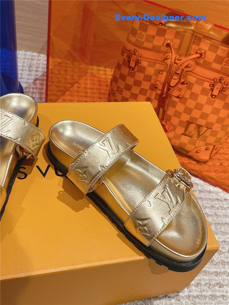l0vis Vvtt0n lv new embossed sandals and slippers