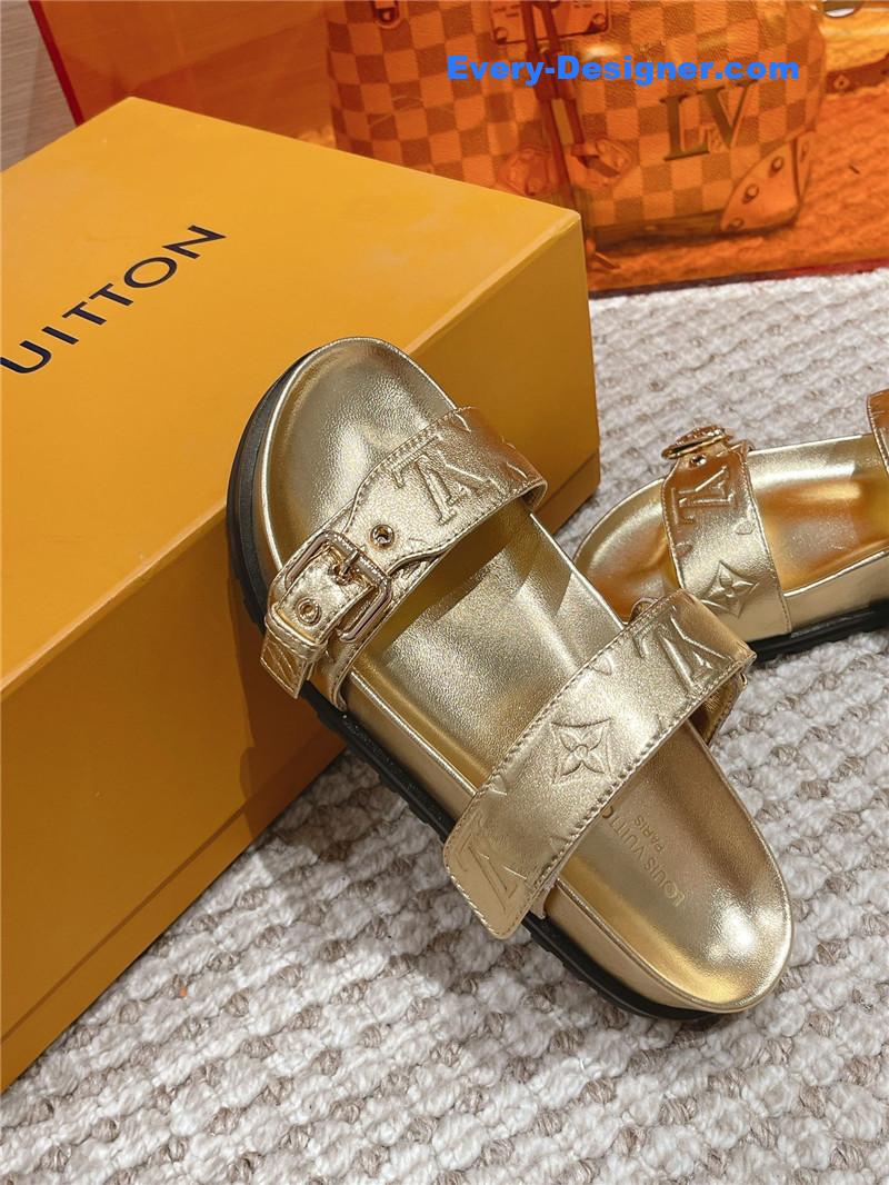 l0vis Vvtt0n lv new embossed sandals and slippers