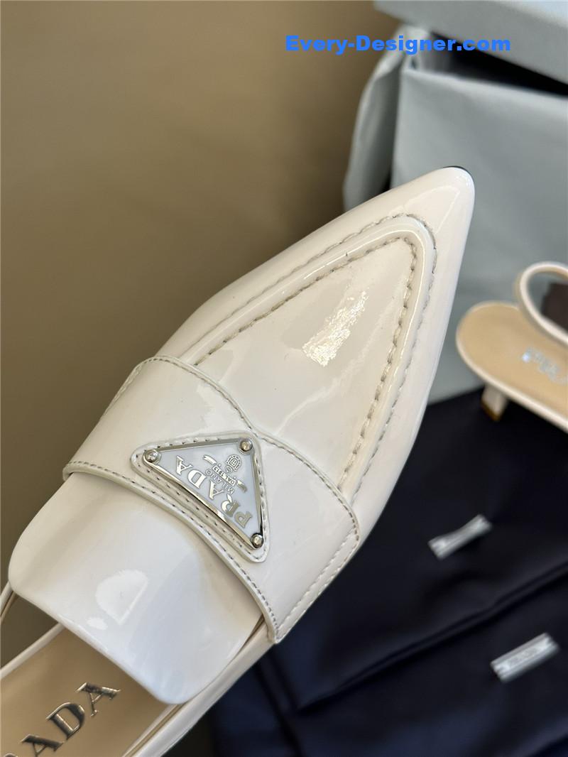 Pra*a triangle logo sneakers
