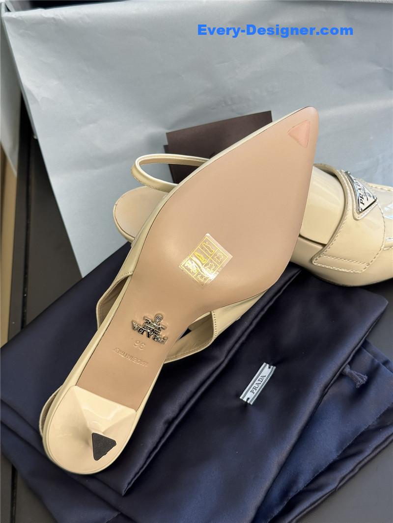 Pra*a triangle logo sneakers